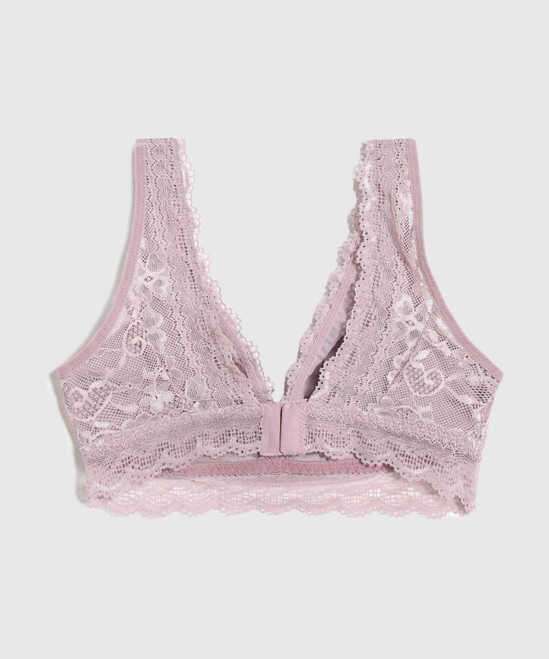 Bralette Texturizado Unicolor 